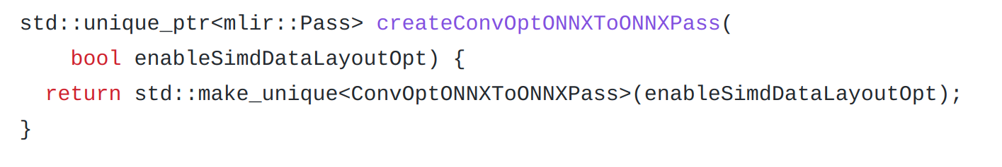 https://github.com/onnx/onnx-mlir/blob/6278fd386b58b2e7046e17766a4803f28f2b7251/src/Transform/ONNX/ConvOpt.cpp